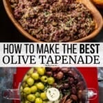 pin image 3 for olive tapenade.