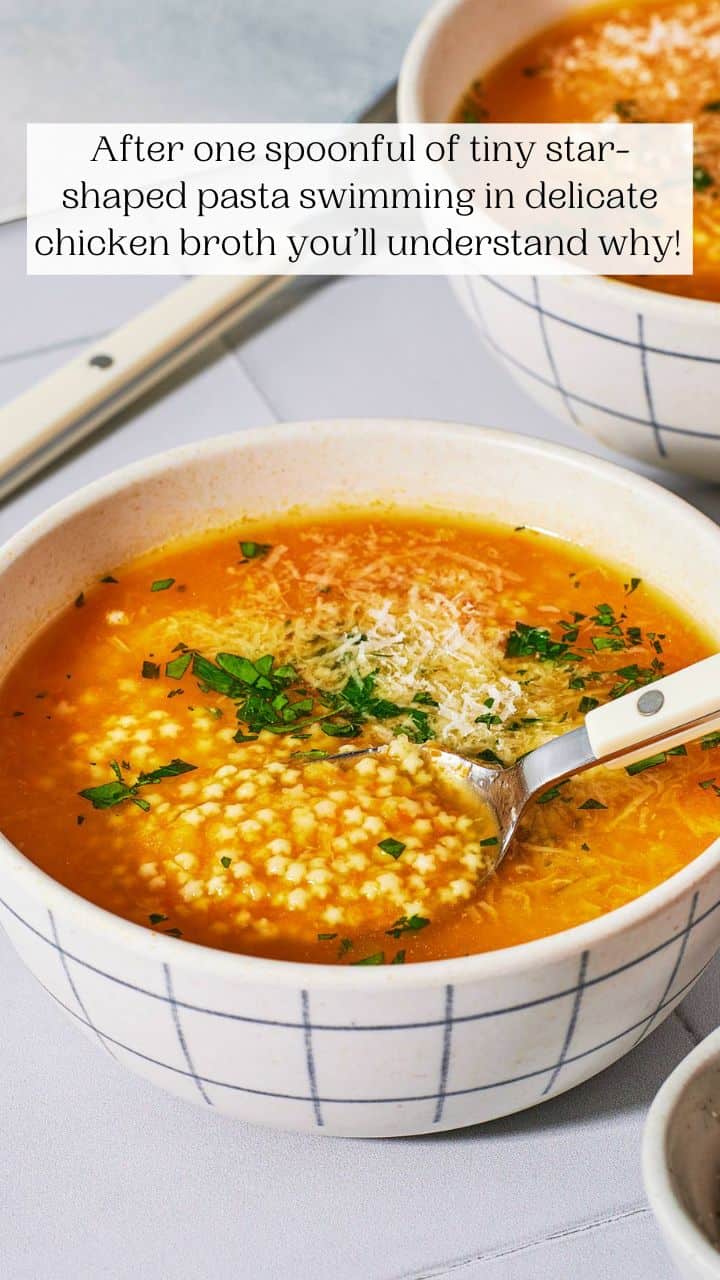 Pastina Soup The Mediterranean Dish