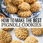 pin image 3 for pignoli cookies.