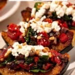 Roasted Vegetable Stuffed Acorn Squash