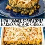 Pin image 3 for Spanakopita Mac And Cheese.