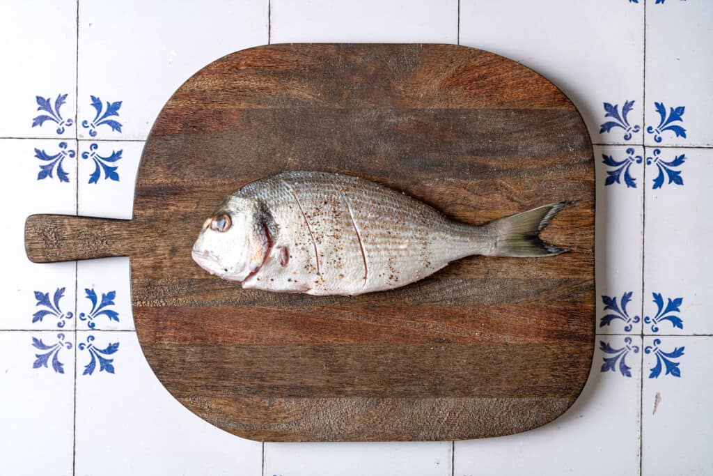 Roasted Fish (Persian Stuffed Fish) | The Mediterranean Dish