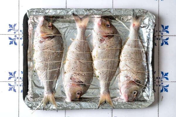 Roasted Fish (Persian Stuffed Fish) | The Mediterranean Dish