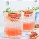 Pin image 2 for Blood Orange Cocktail.