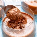 Pin image 1 for chocolate mousse.