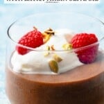 Pin image 2 for chocolate mousse.