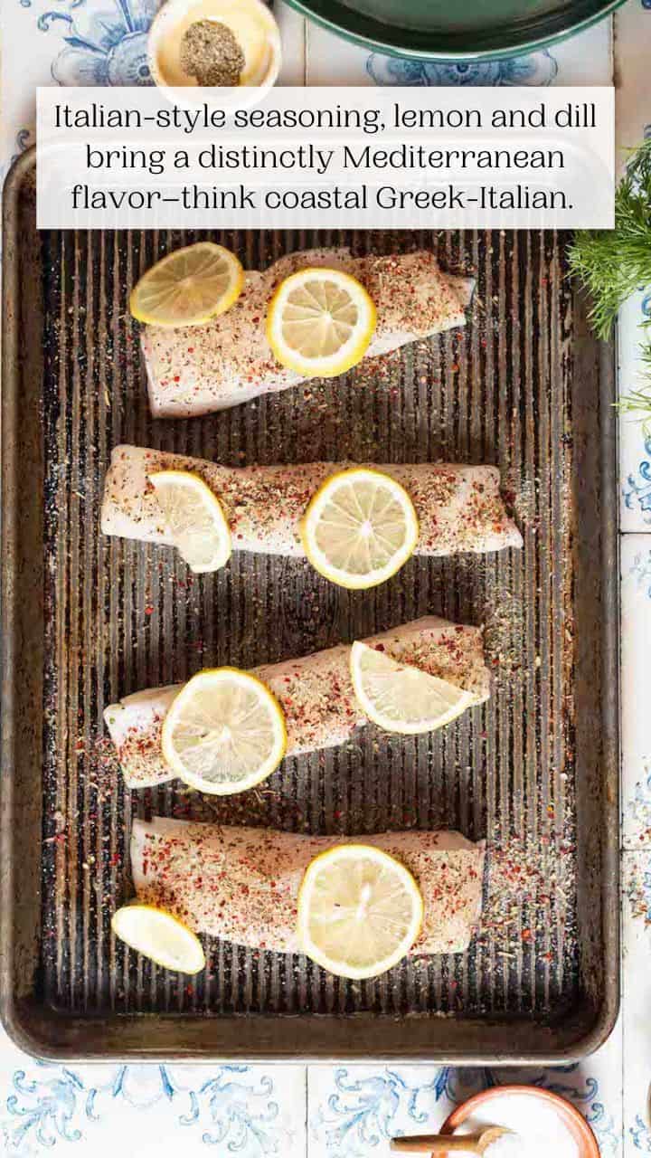 Baked Halibut with Lemon and Dill The Mediterranean Dish