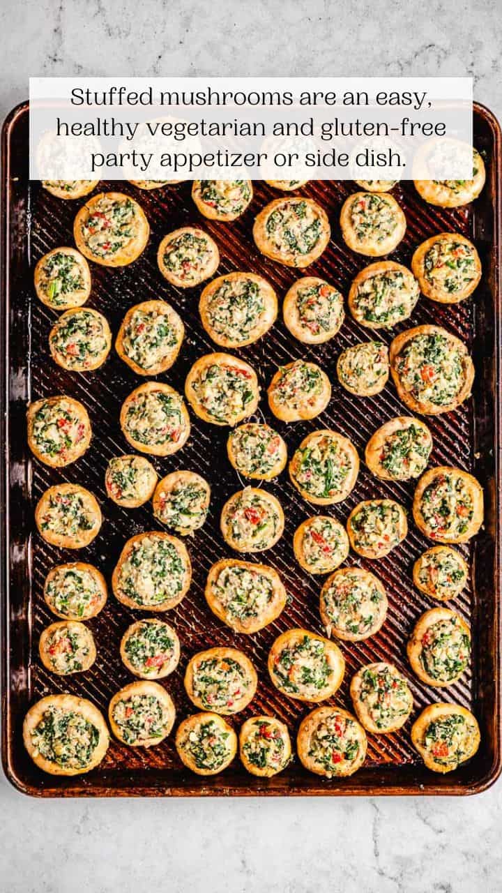 Stuffed Mushrooms - The Mediterranean Dish