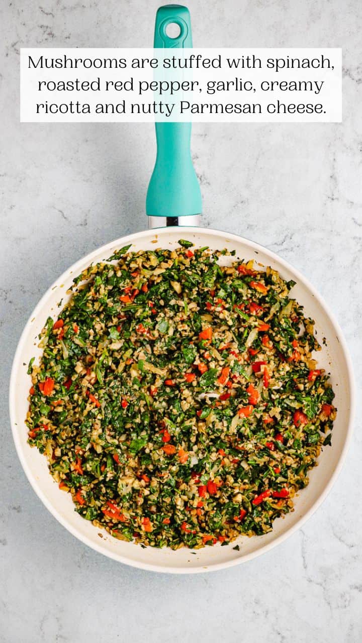 Stuffed Mushrooms - The Mediterranean Dish