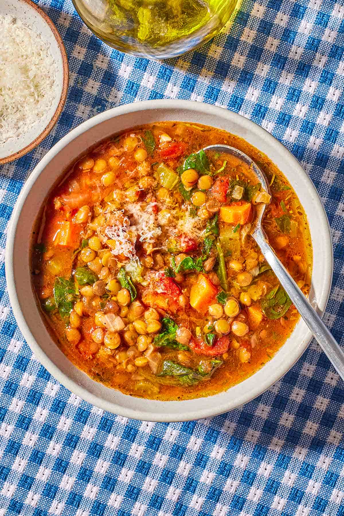 Italian Lentil Soup Recipe The Mediterranean Dish