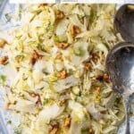Pin image 1 for fennel salad.