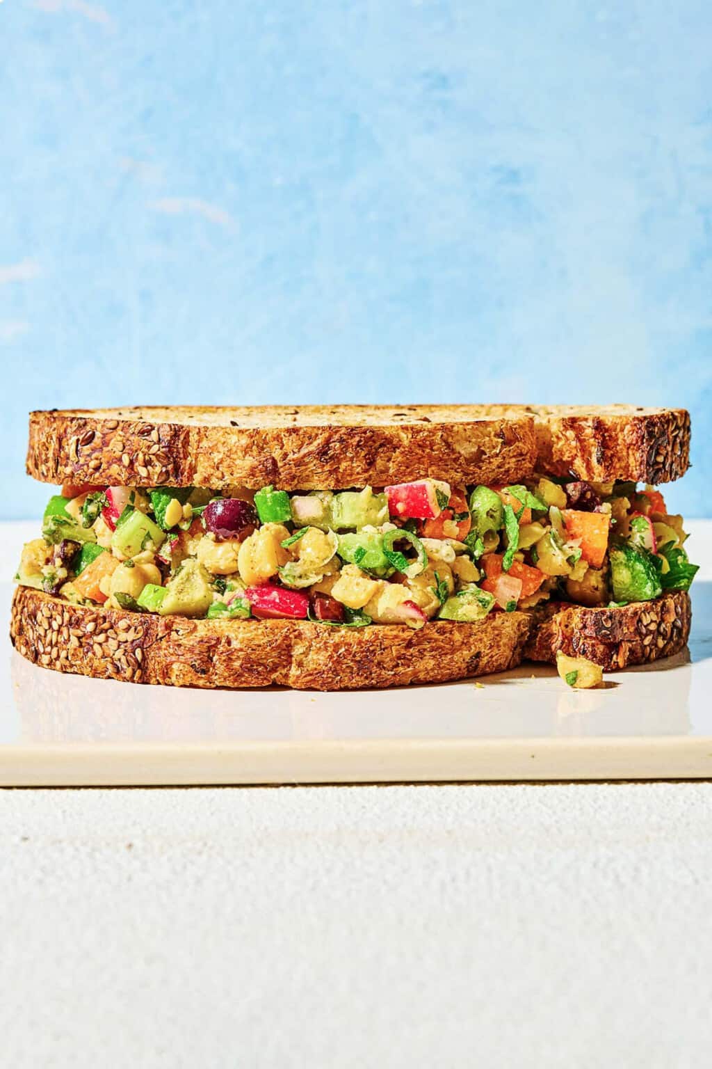 Chickpea Salad Sandwich | The Mediterranean Dish