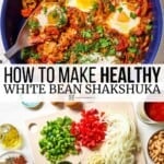 Pin image 3 for white bean shakshuka.