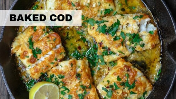 video for baked cod.