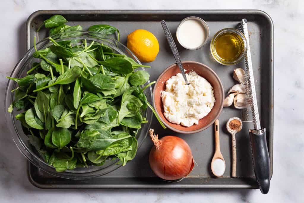 Creamed Spinach | The Mediterranean Dish