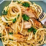 Pin image 2 for lemon chicken pasta.