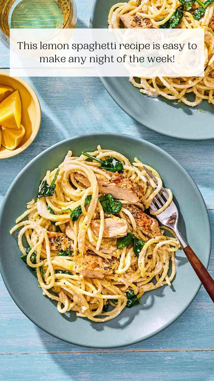Lemon Chicken Pasta - The Mediterranean Dish