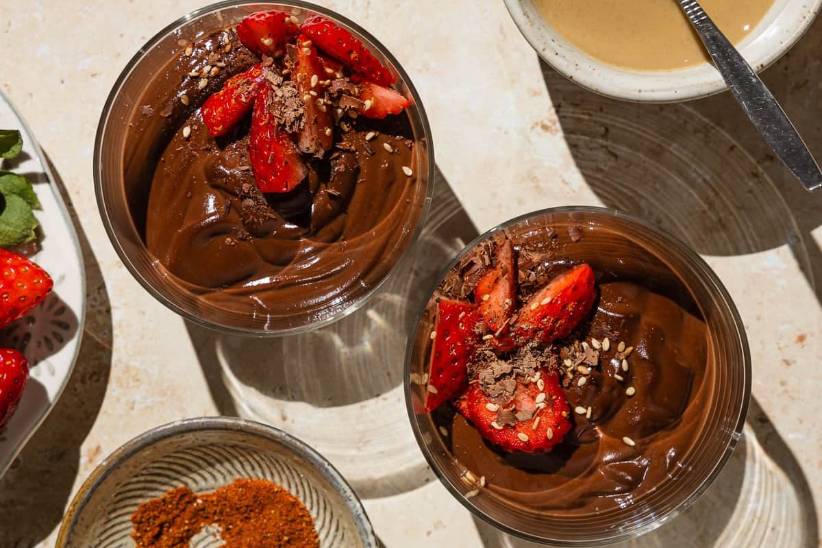Vegan Chocolate Pudding - 66