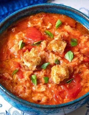 Pappa al Pomodoro web story poster image.