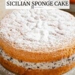 Pin image 1 for easy cassata cake.