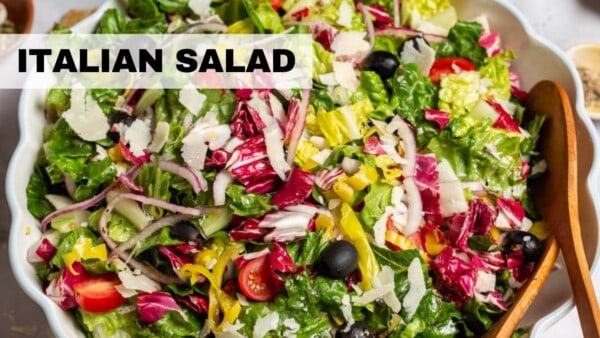 video for Italian salad.