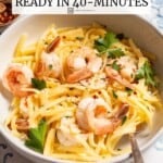 Pin image 2 for shrimp linguine.