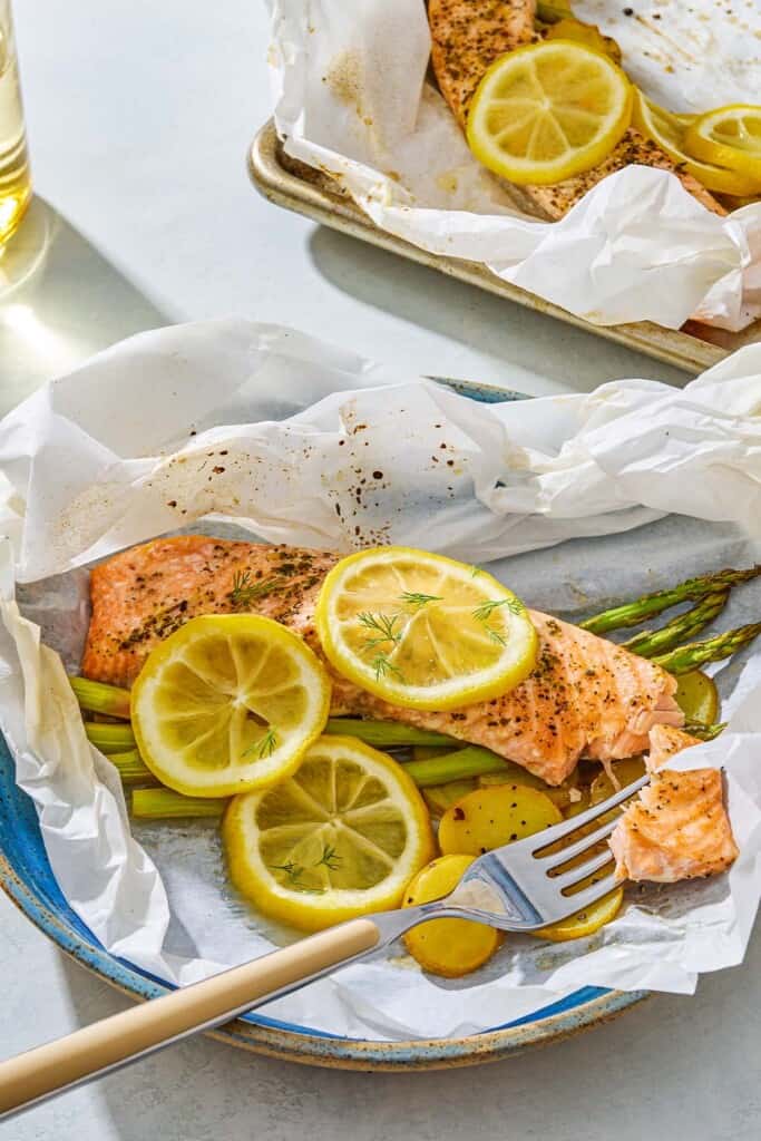 Salmon In Parchment Paper The Mediterranean Dish salmon-in-parchment-paper-the-mediterranean-dish