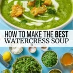 Pin image 3 for watercress soup.