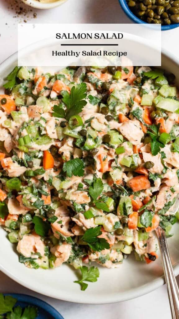 Salmon Salad - The Mediterranean Dish