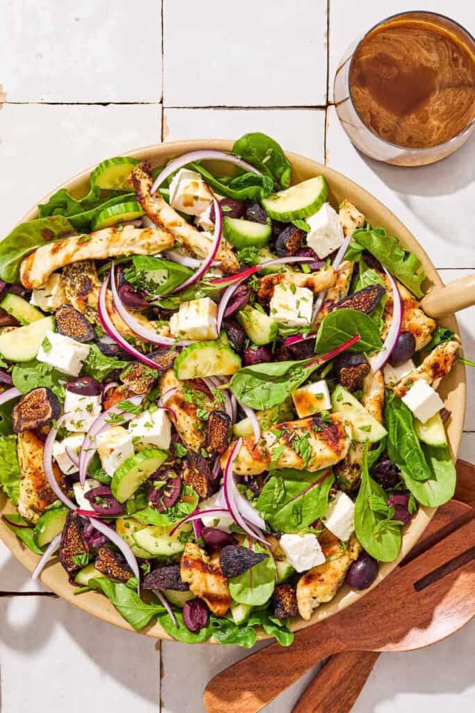 Chicken Spinach Salad | The Mediterranean Dish