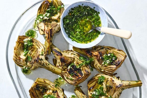 Grilled Artichokes | The Mediterranean Dish