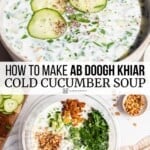 Pin image 3 for cucumber soup.