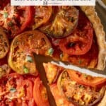 Rustic French Style Tomato Tart - 65