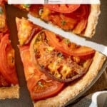 Rustic French Style Tomato Tart - 44