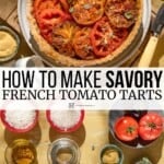 Rustic French Style Tomato Tart - 28