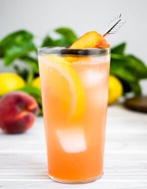 Peach lemonade web story poster image.