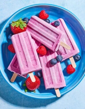 Homemade popsicles web story poster image.