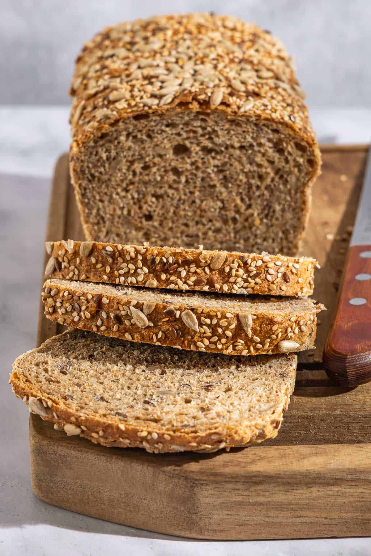 Seeded Whole Wheat Bread