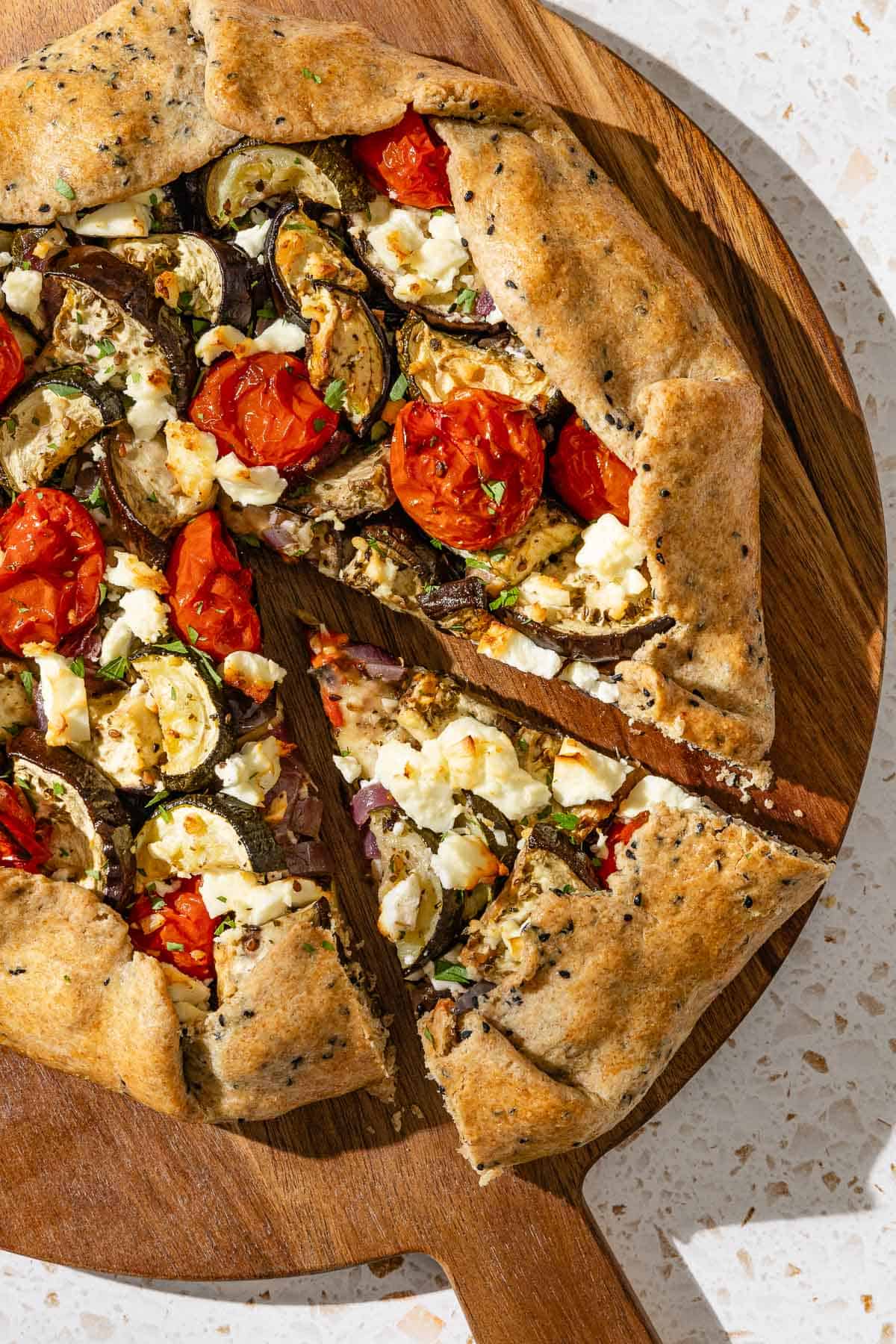 Savory Galette with Summer Veggies and Za’atar