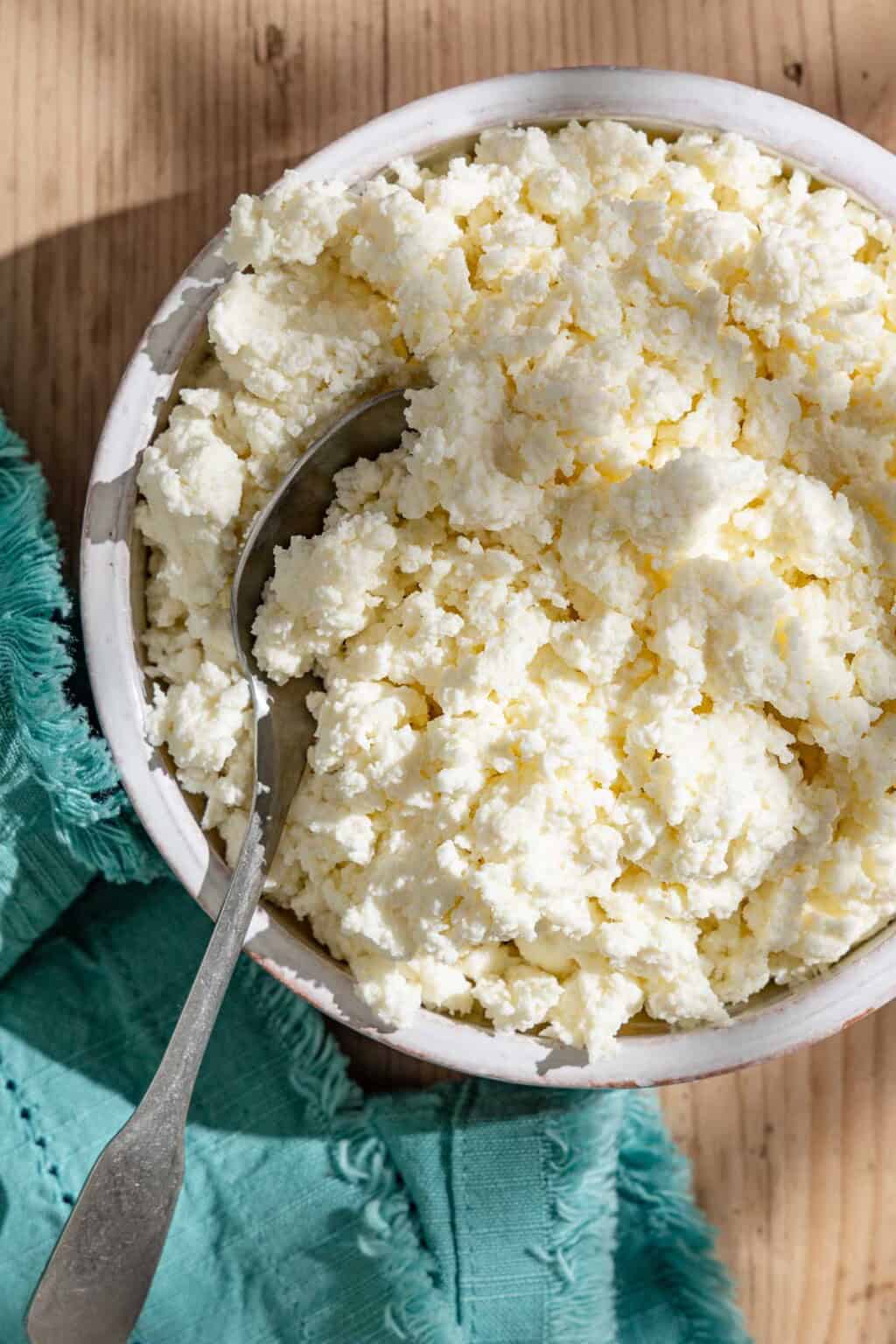 Homemade Ricotta Recipe | The Mediterranean Dish