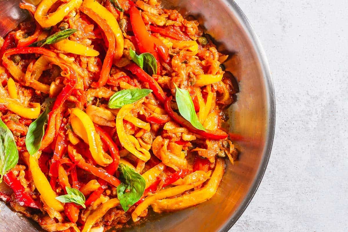 Peperonata (Italian Stewed Peppers)