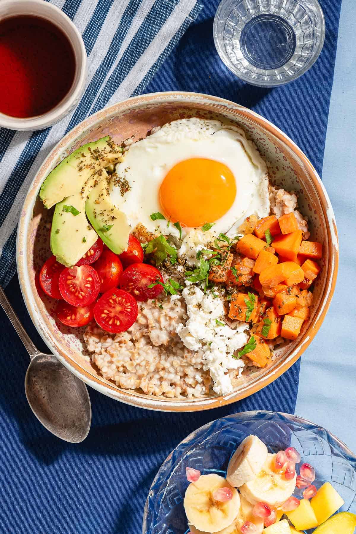 Savory Oatmeal Recipe | The Mediterranean Dish