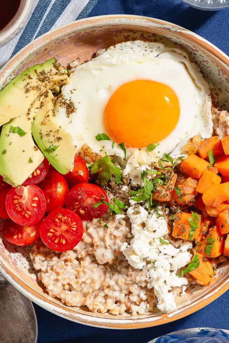 Savory Oatmeal Recipe | The Mediterranean Dish