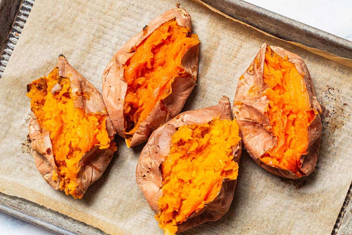 Whole Roast Sweet Potatoes Recipe-image