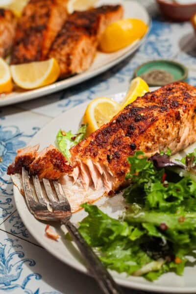 Air Fryer Salmon Recipe | The Mediterranean Dish