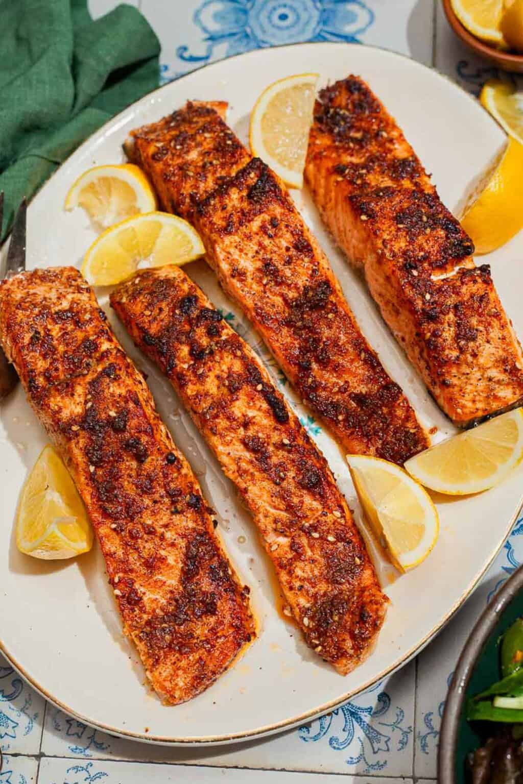 Air Fryer Salmon Recipe | The Mediterranean Dish