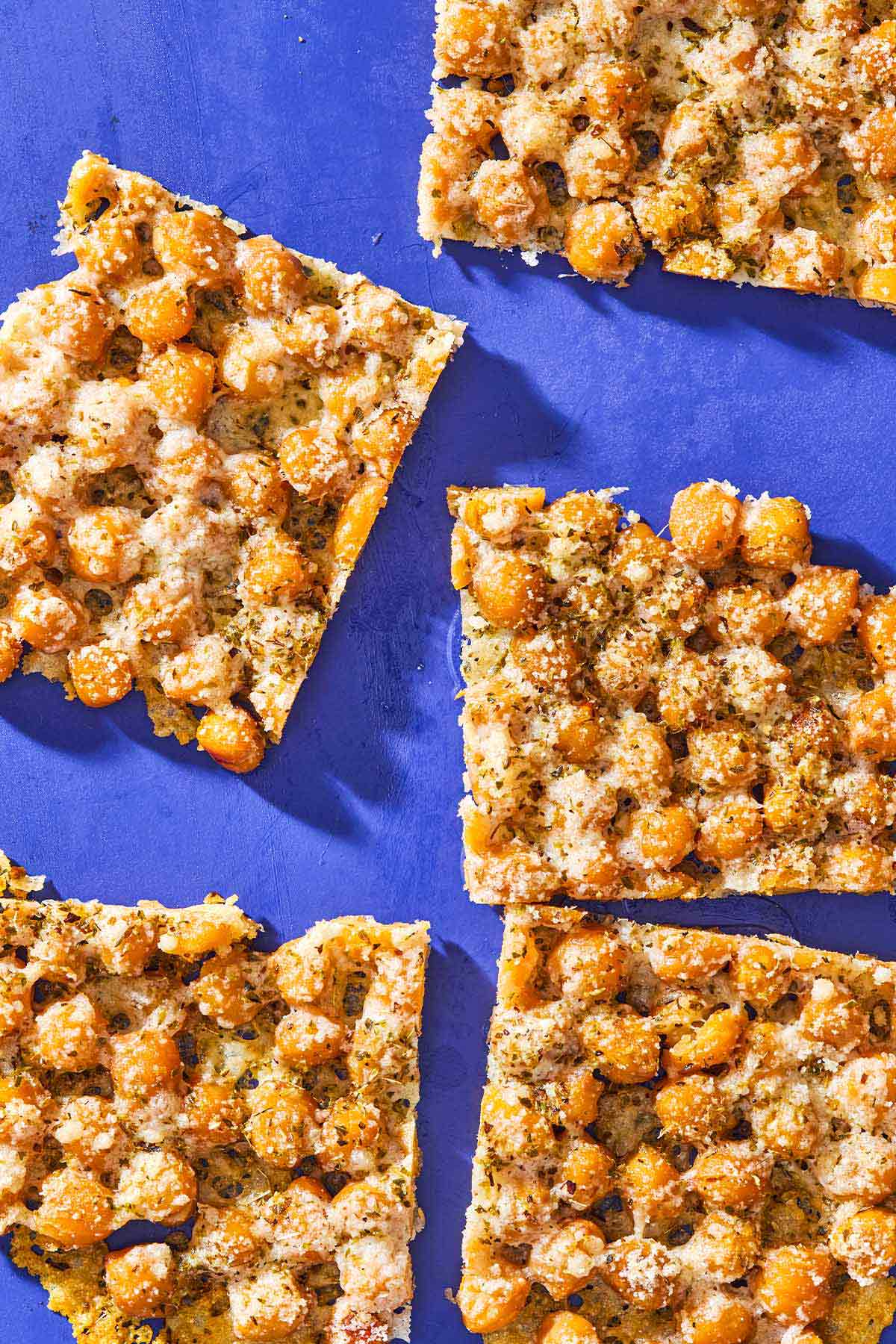 Chickpea parmesan crisps recipe the mediterranean dish