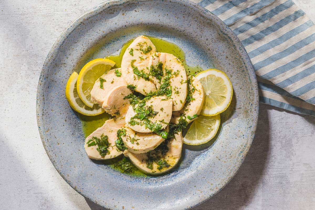 Poached Chicken Breasts-image