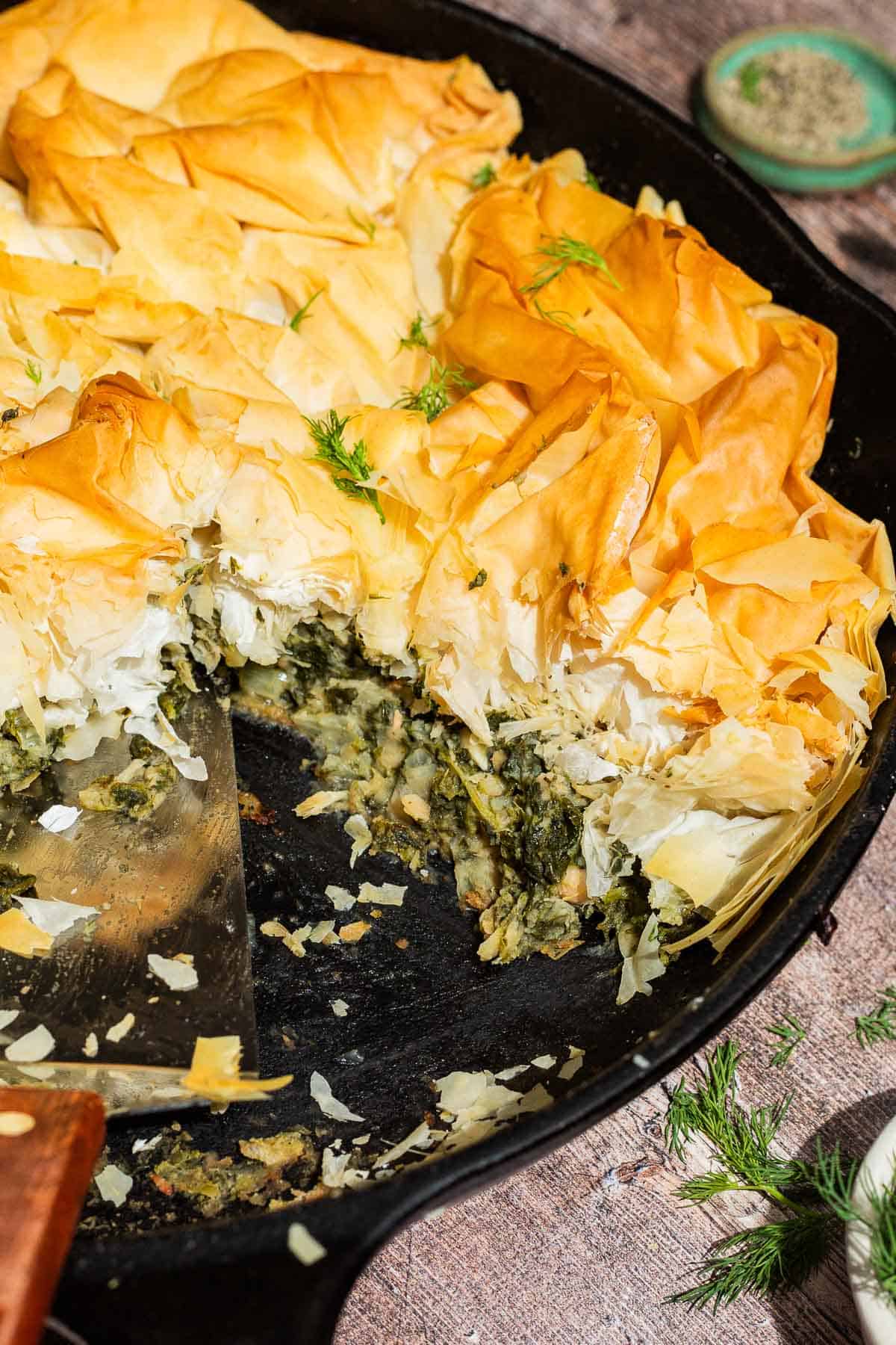 Vegan Spanakopita