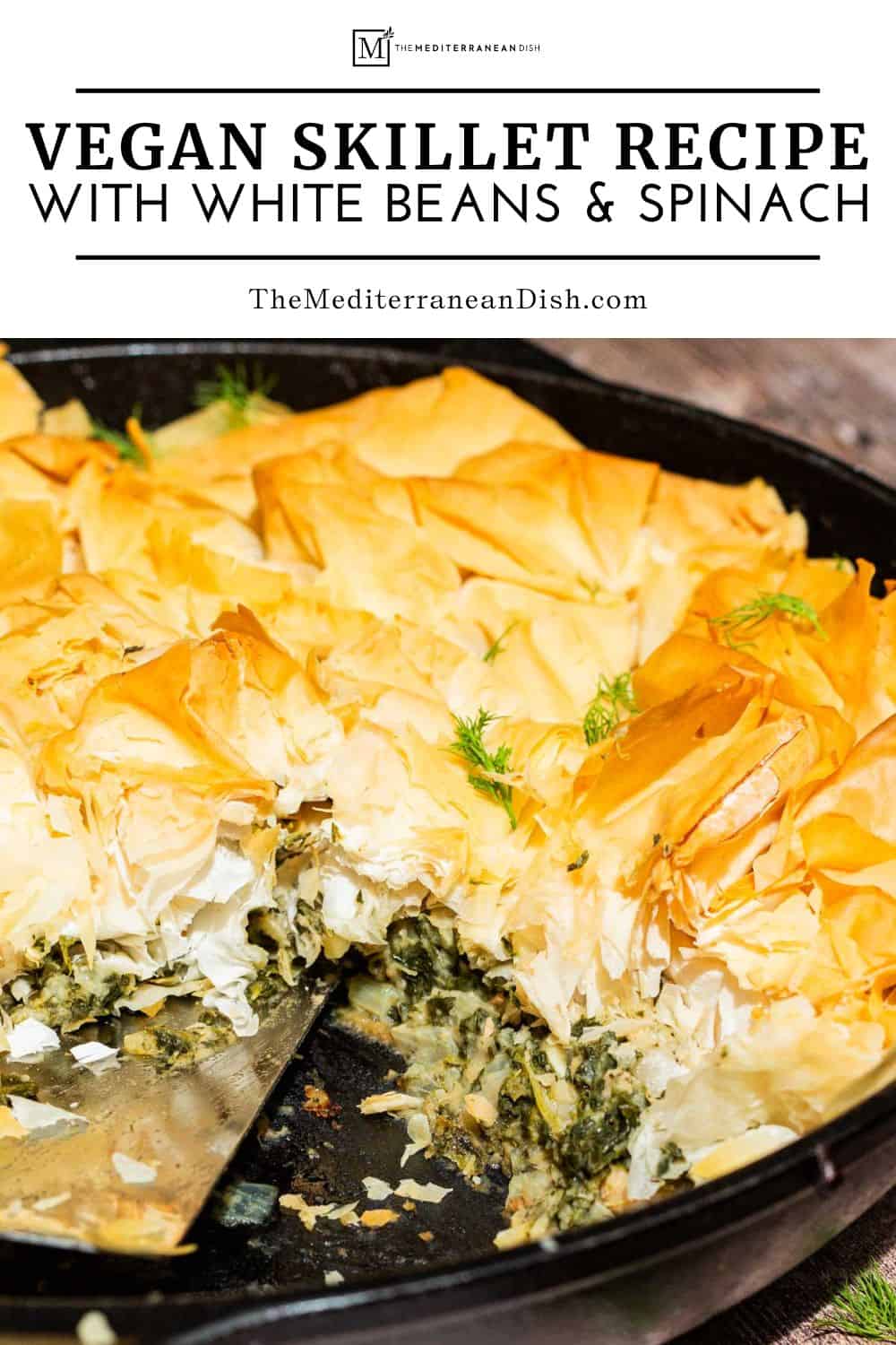 Image of Pan di Padella spanakopita of white beans.
